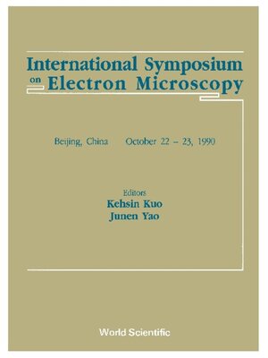 cover image of Electron Microscopy--Proceedings of the International Symposium